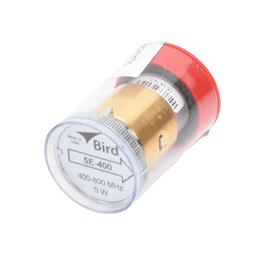 Elemento de 5 Watt en Línea 7/8" para Wattmetro BIRD 43 en Rango de Frecuencia de 400 a 800 MHz.