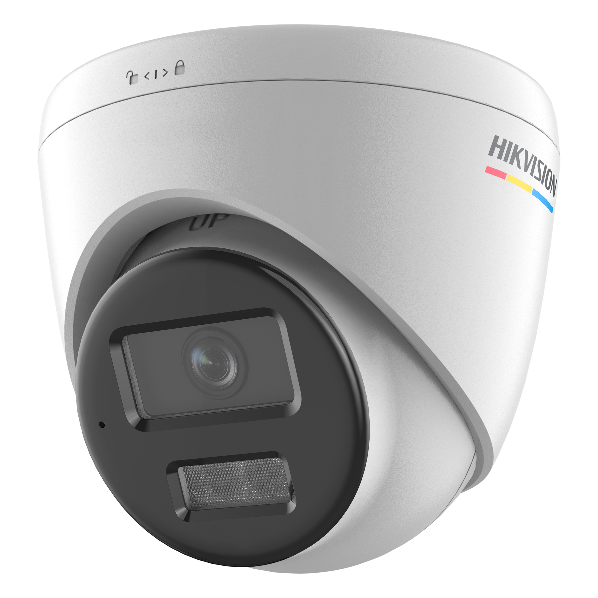 [ColorVu 3.0 + MD 3.0] Turret IP 6 Megapixel / Lente 2.8 mm / 30 mts IR + 30 mts Luz Blanca / Micrófono Integrado / ACUSENSE Lite / Exterior IP67 / WDR 120 dB / PoE / Micro SD — HIKVISION · SKU DS-2CD1367G3-LIUF