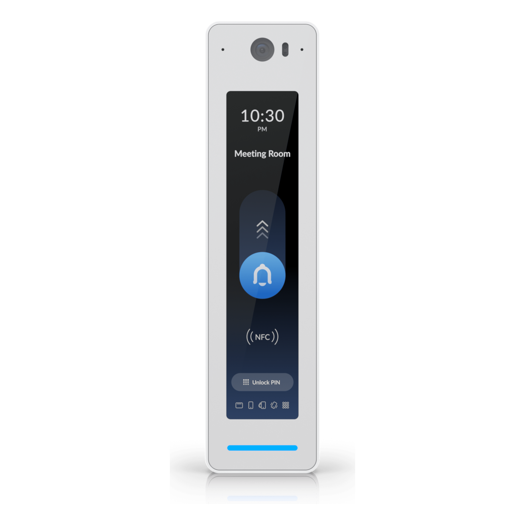 Lector de Acceso IP / 2 Megapixel / NFC / PIN / Reconocimiento Facial / PoE / Intercomunicador Bidireccional / IP55 / Pantalla Táctil 4.7" — UBIQUITI · SKU UA-G3-PRO-W