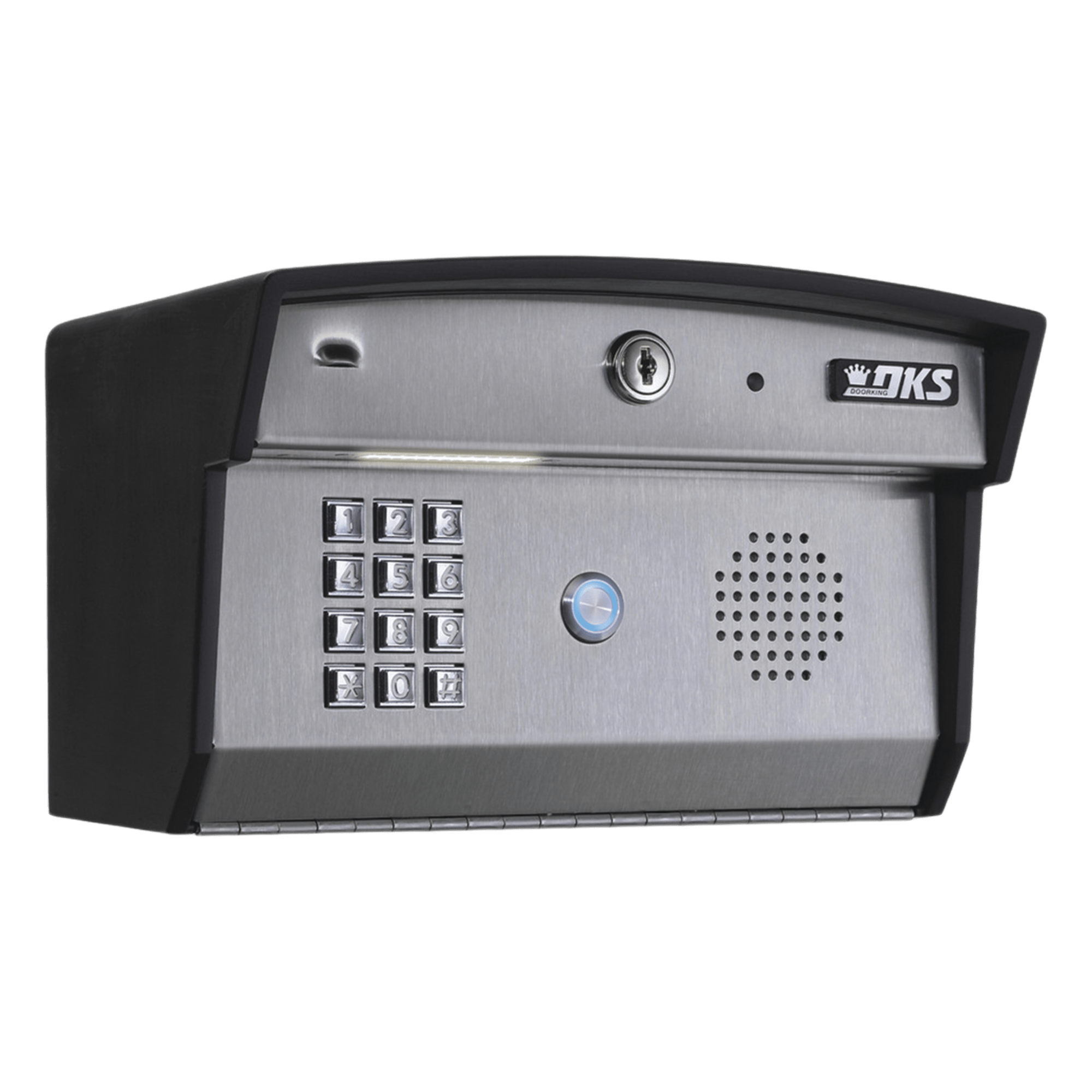 Access PLUS DKS / Atienda la puerta aún sin estar en casa! / Interfon telefónico / 27 números celulares / Control de acceso / 2 puertas / Lineas A/D