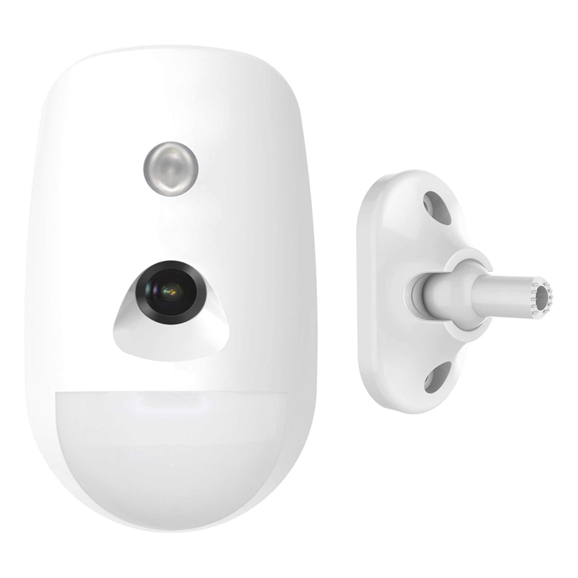 (AX PRO) CÁMARA Inalámbrica + PIR / 6 Años de Batería / Inmunidad a Mascotas / Rango de Detección de 12 mts / Angulo de 85.9° de Cobertura + Montaje Universal — HIKVISION · SKU DS-PDPC12P-EG2-WB(B)/UB