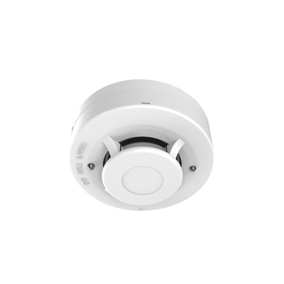  Detector de Humo Fotoeléctrico No Direccionable de 4 Hilos / Ideal para Cualquier Panel de Alarma Cableado / Indicadores LED