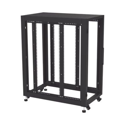 Gabinete Profesional para Telecomunicaciones de 24UR, 600 mm de Ancho x 1000 mm de Profundidad, Se envía el Gabinete Armado.