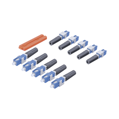 Conector Mecánico Monomodo SC/UPC Pre-pulido 3 mm (0.12 Pulgadas) (Bolsa con 10 Piezas)