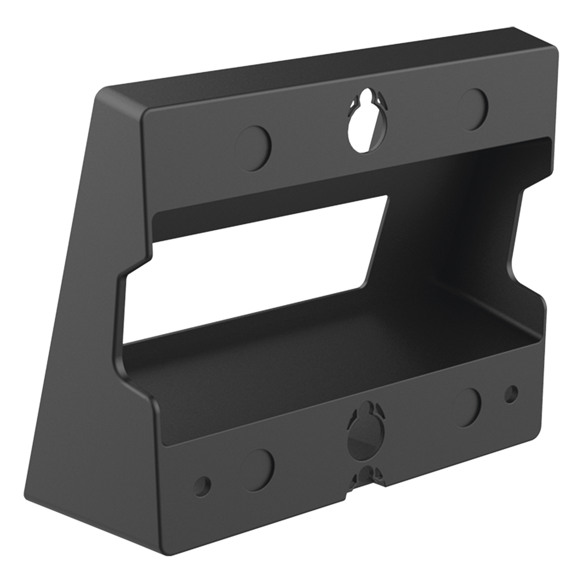Soporte de Pared para Teléfono IP / Compatibilidad Multi-Modelo / ABS Resistente / Instalación Compacta