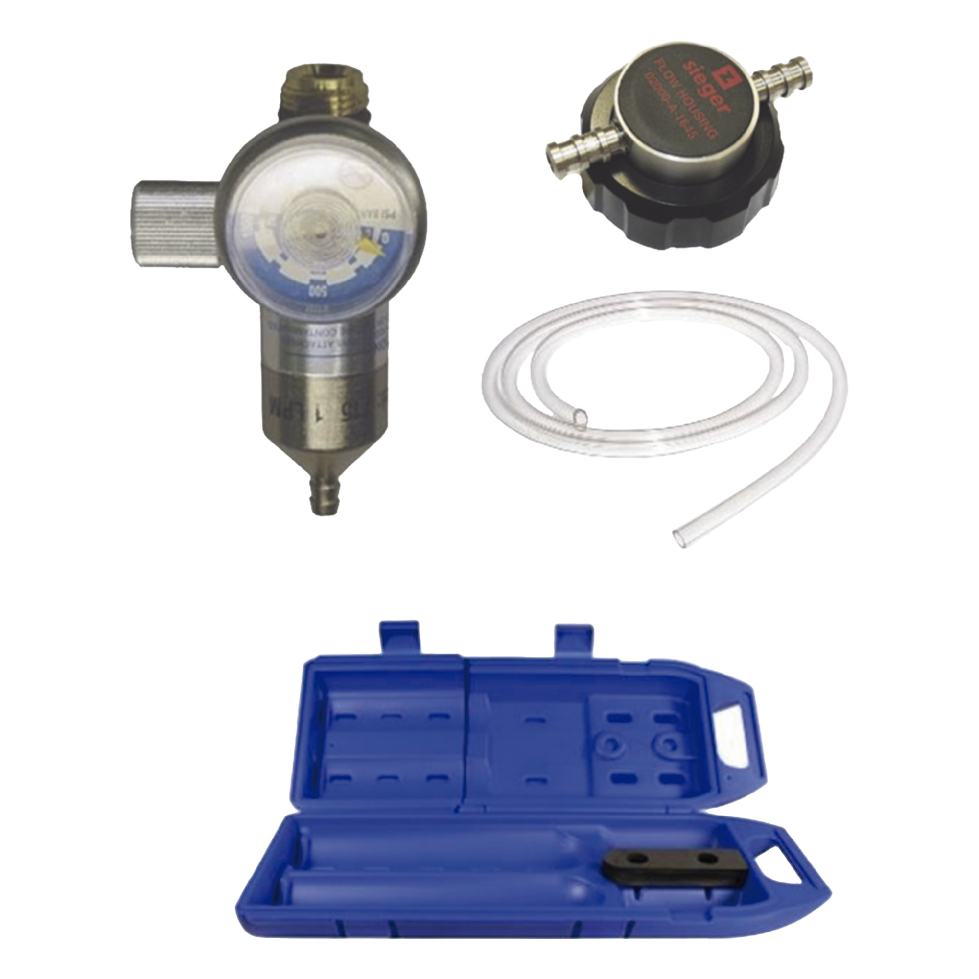 Kit de calibración con sensor catalítico para gases combustibles, incluye regulador, tubing y estuche, para transmisor XNX — HONEYWELL ANALYTICS · SKU XNXCOMBKIT