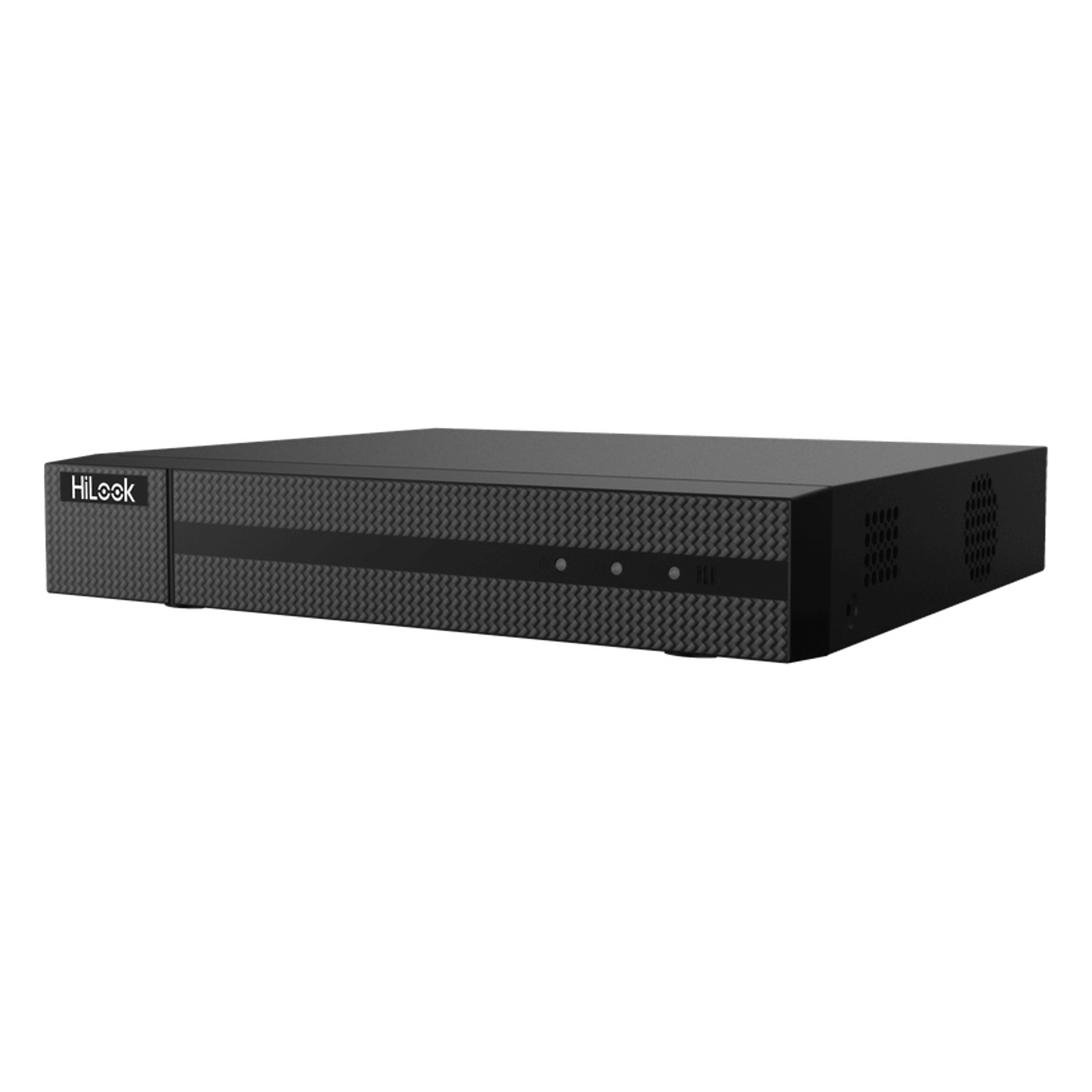 DVR 4 Canales TurboHD + 2 Canales IP / 4 Megapíxel Lite / Audio por Coaxitron / ACUSENSE Lite / 1 Bahía de Disco Duro / H.265+ / Salida en Full HD — HiLook by HIKVISION · SKU DVR-204Q-M1(C)/LA