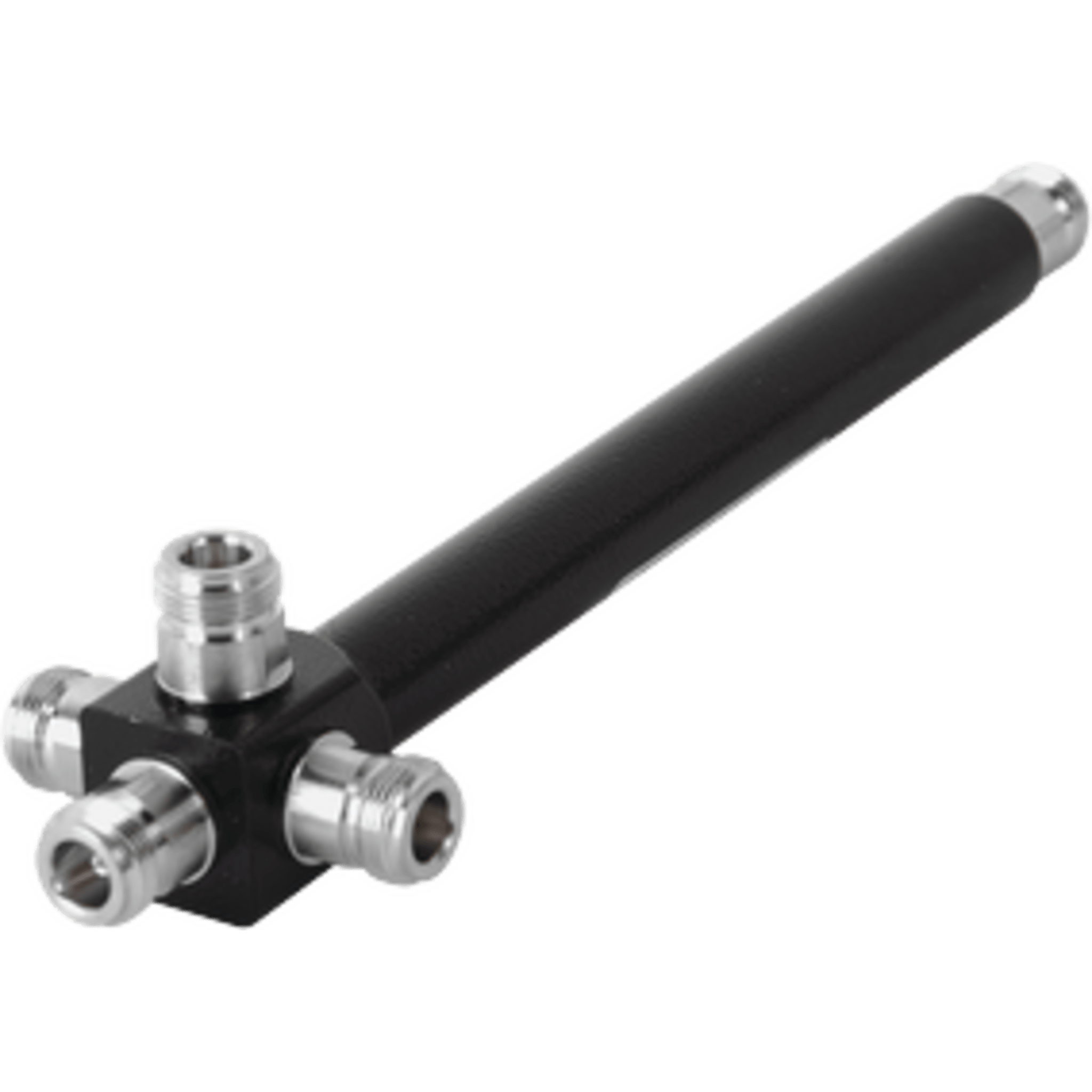 Divisor de Potencia 4 Salidas / 698-2700 MHz / PIM -120 dBc / 200W Potencia Máxima / Conectores N Hembra / Pérdida 6.32 dB / 50 Ohm