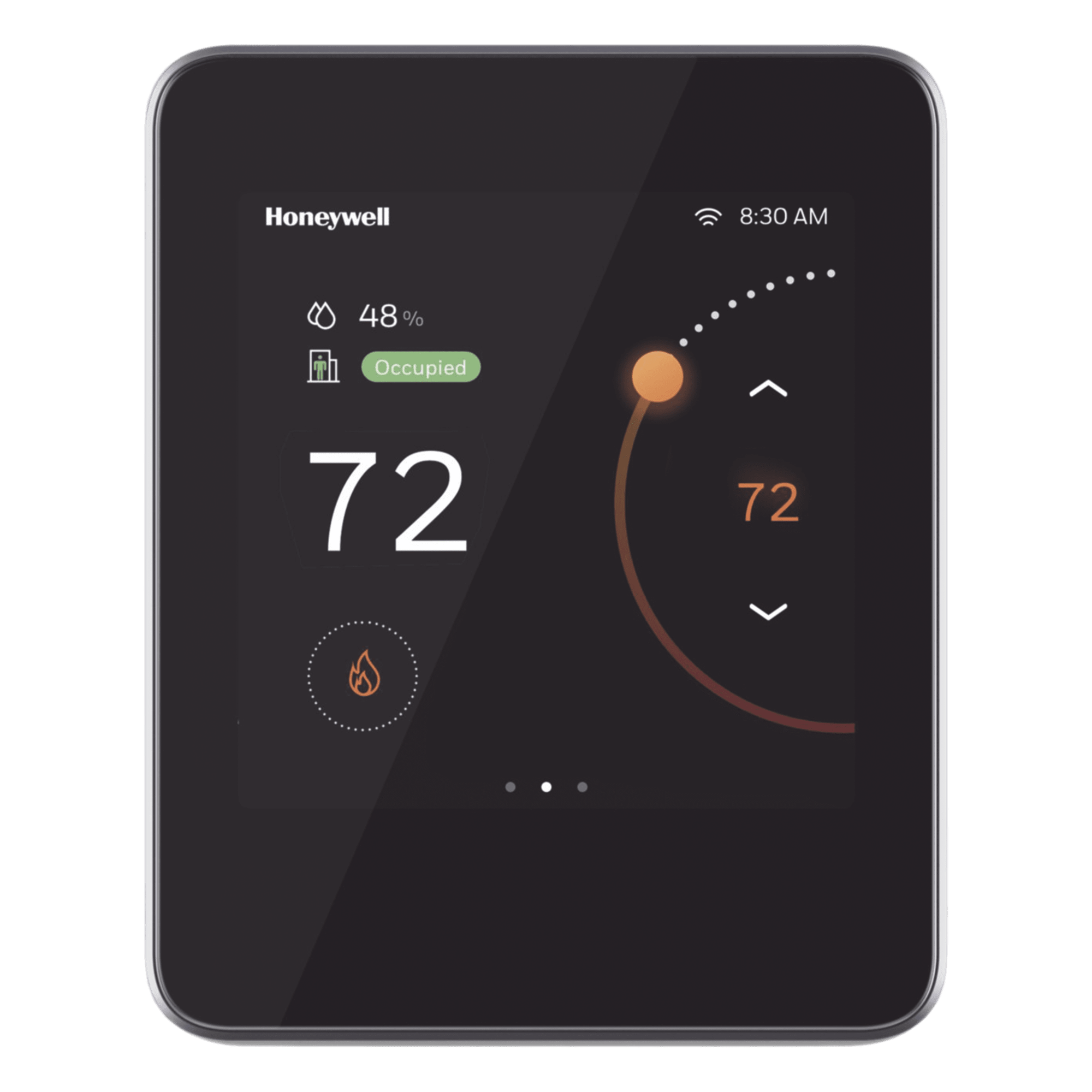 Termostato comercial conectado para unidades rooftop y bomba de calor con BACnet MS/TP, BACnet IP sobre Wi-Fi y app móvil — HONEYWELL BMS · SKU TC500A-N
