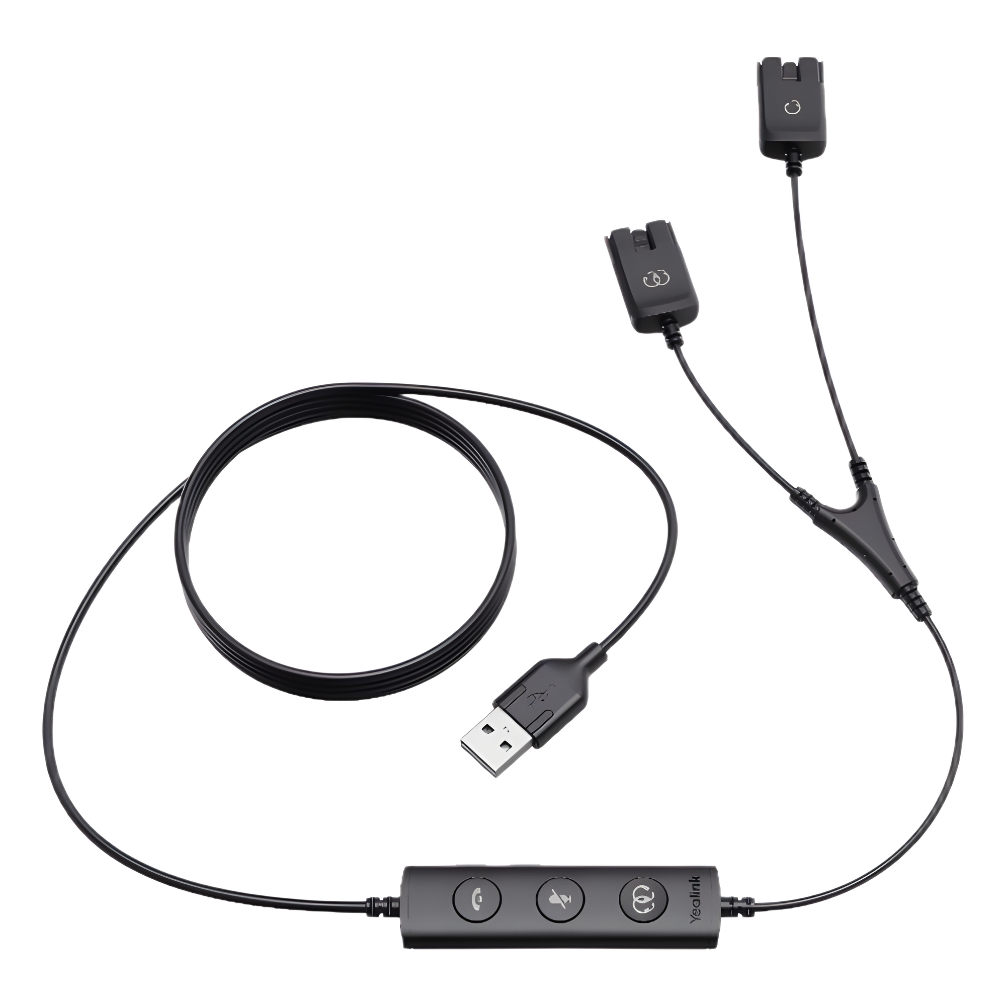 Cable para Entrenamiento en “Y” para Diademas Yealink de la Serie YHS (1 PIEZA)