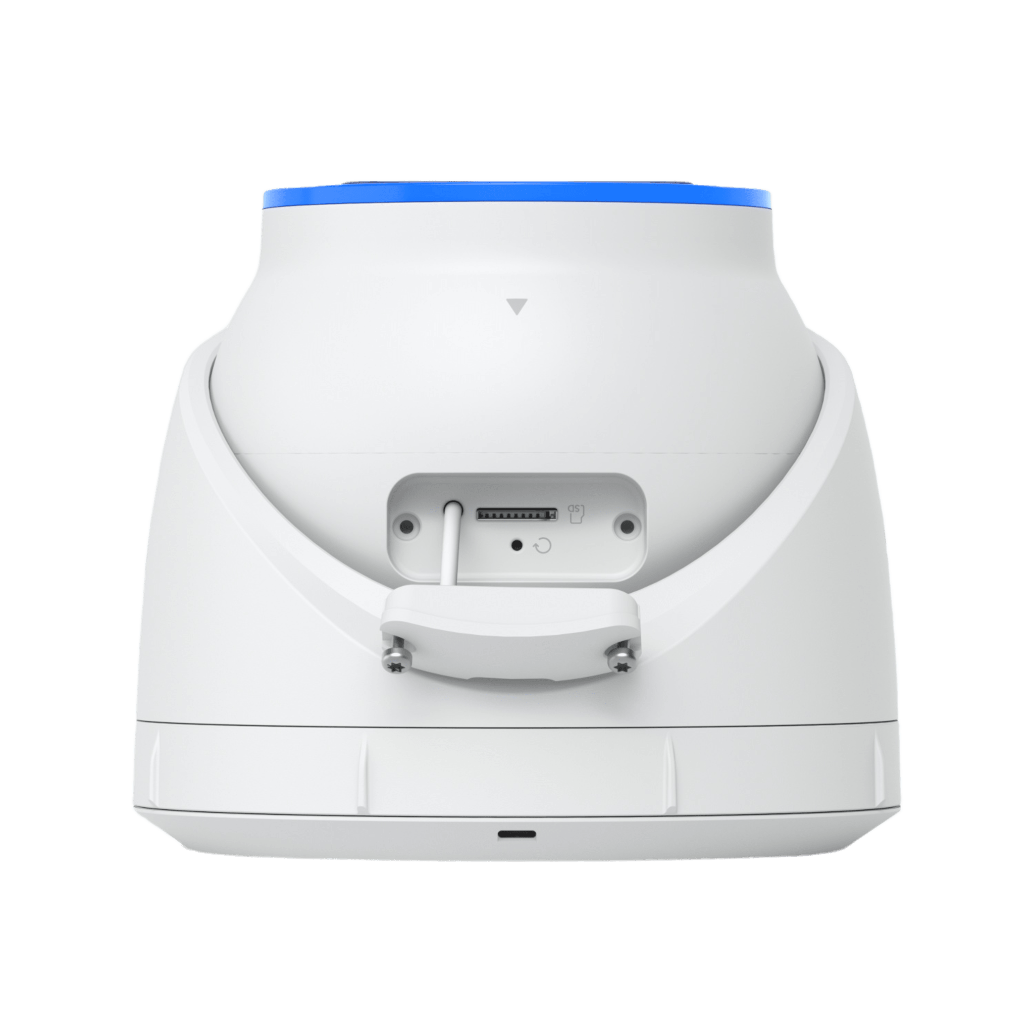 Cámara UniFi Protect Turret AI blanca / 4K(8MP) / Ángulo ultra-ancho 109.9 / Visión Nocturna IR 40 m / AI Avanzado: Reconocimiento de Rostros y Matrículas / LED para color en la noche / Micrófono 2 vías / ranura M