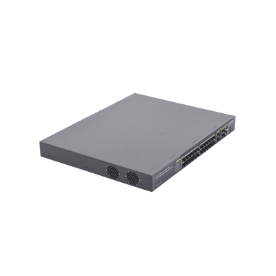 Switch Administrable Capa 3, 24 Puertos 10G SFP+, 4 Puertos de 40G/100G QSFP28