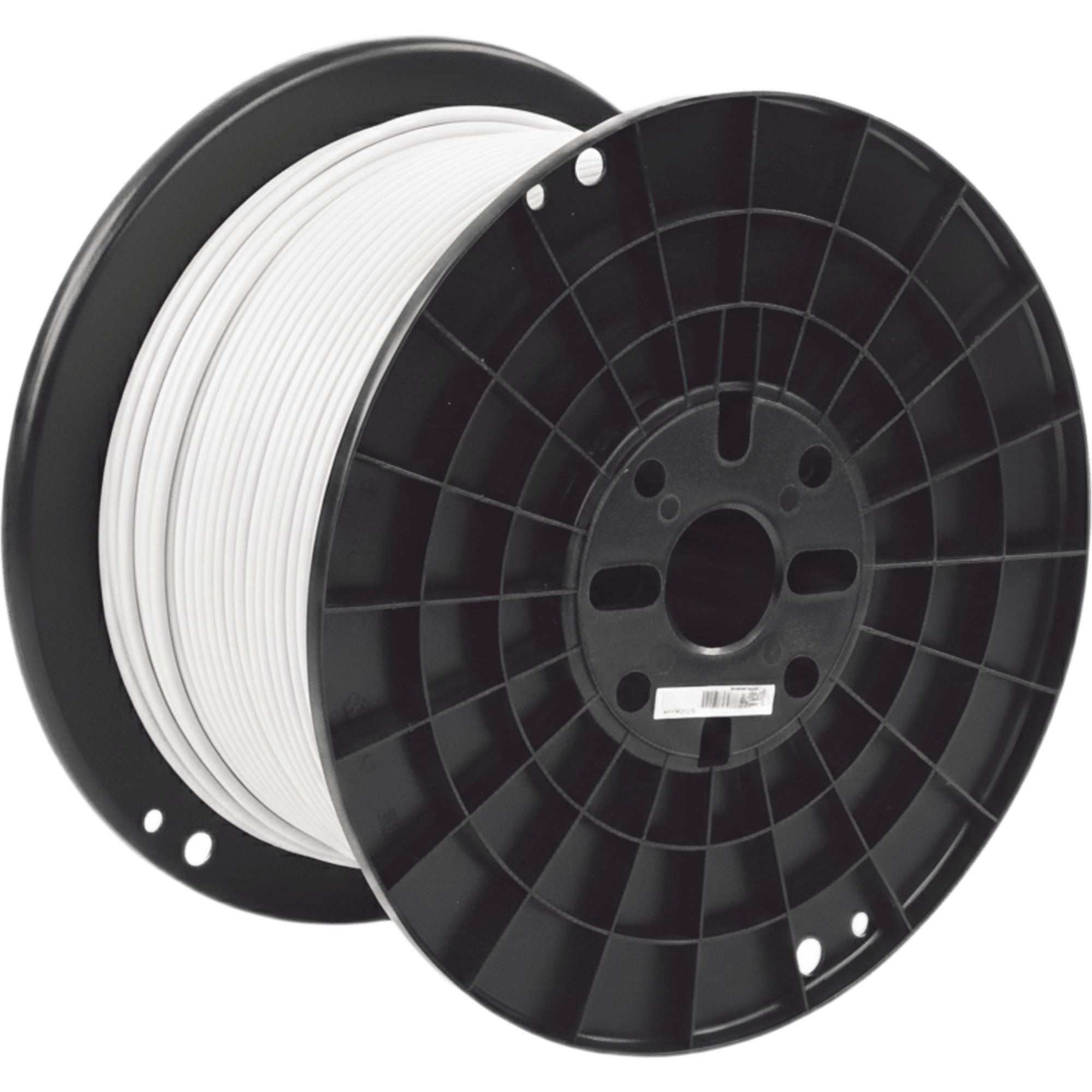 Bobina de Cable UTP de 4 Pares, Cat6A, 23 AWG, CMP (Plenum), Color Blanco, 305 Metros (1000 Pies)