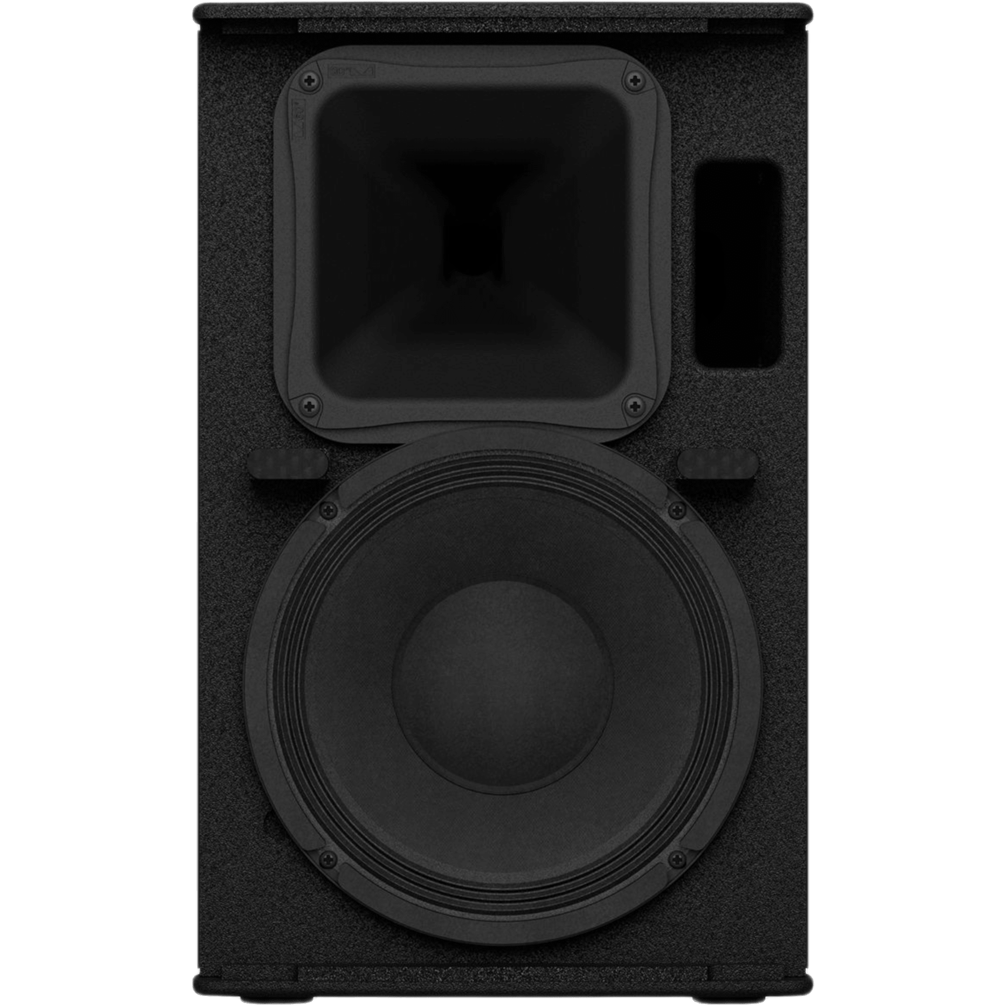 Altavoz de Montaje en Superficie de 2 vias | Woofer 10'' | Tweeter 1.4" | 8ohms | Color Negro | 350W | Gabinete de Madera