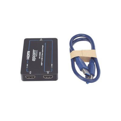 Adaptador de Captura de Video HDMI a USB 3.0 | 4K60 HDMI Entrada | 1080p60 USB Salida | HDCP 2.2 | 18 Gbps Ancho de Banda | Plug and Play | Compatible Windows Linux macOS