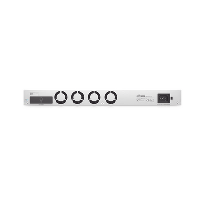 UniFi Switch PRO Aggregation Capa 3 para fibra óptica con 28 puertos SFP+ (10G) y 4 puertos SFP28 (25G), pantalla informativa