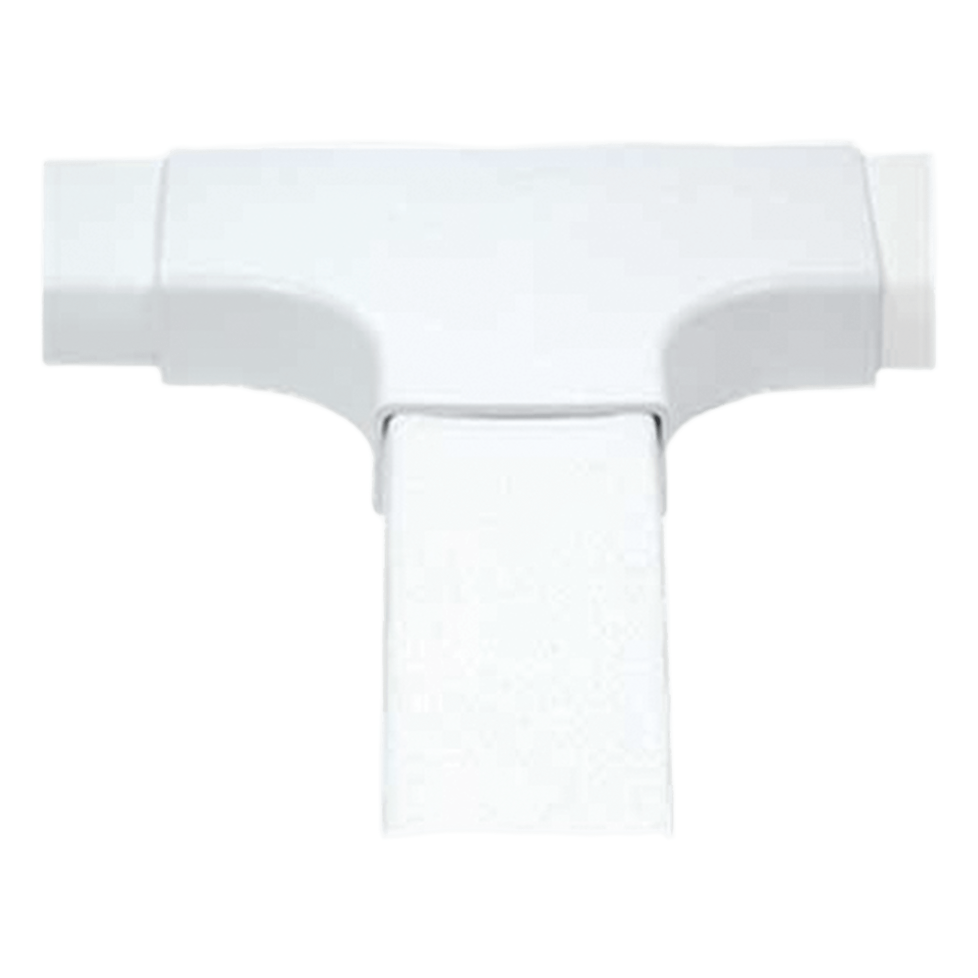 Sección en "T" color blanco de PVC auto extinguible, para canaleta PT48 (6140-01002) — THORSMAN · SKU PT-48-T