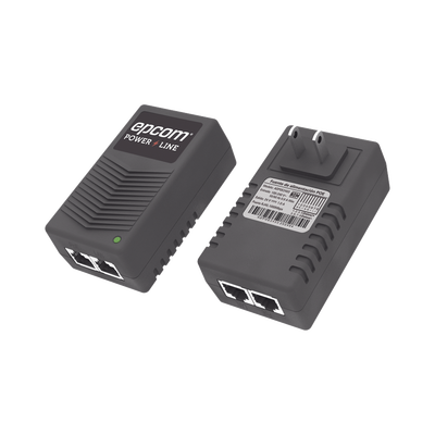 Adaptador de pared / Inyector PoE / 24 Vcc / 1 A / Controlado por chip IC / Protección contra OV, OC, SC, UV/ Fácil de instalar