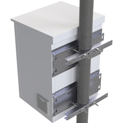 Herraje para Fijación a Pared, Torre o Poste compatible con LP-FORTE-16UR3 y LP-FORTE-24U-R3