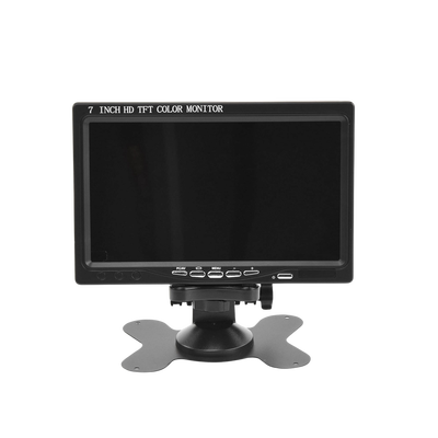 Monitor 7" TFT-LCD ideal para colocar en vehículos o DVR/NVR. Entradas de video HDMI, VGA y RCA (CVBS)
