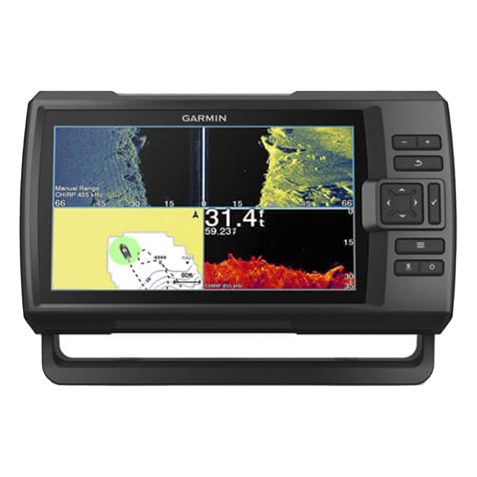 Ecosonda STRIKER Vivid 9sv con transductor incluido GT52HW-TM — GARMIN · SKU 10-02554-01