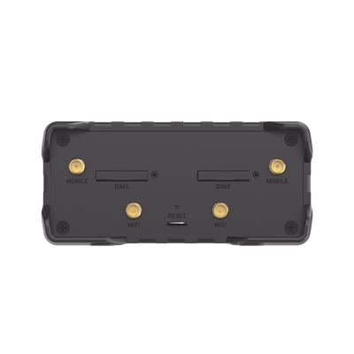 Router Industrial LTE 4G / 150 Mbps Cat 4 / 4 Puertos Ethernet / WiFi 2.4 GHz / Doble SIM / Montaje DIN / -40°C a 75°C