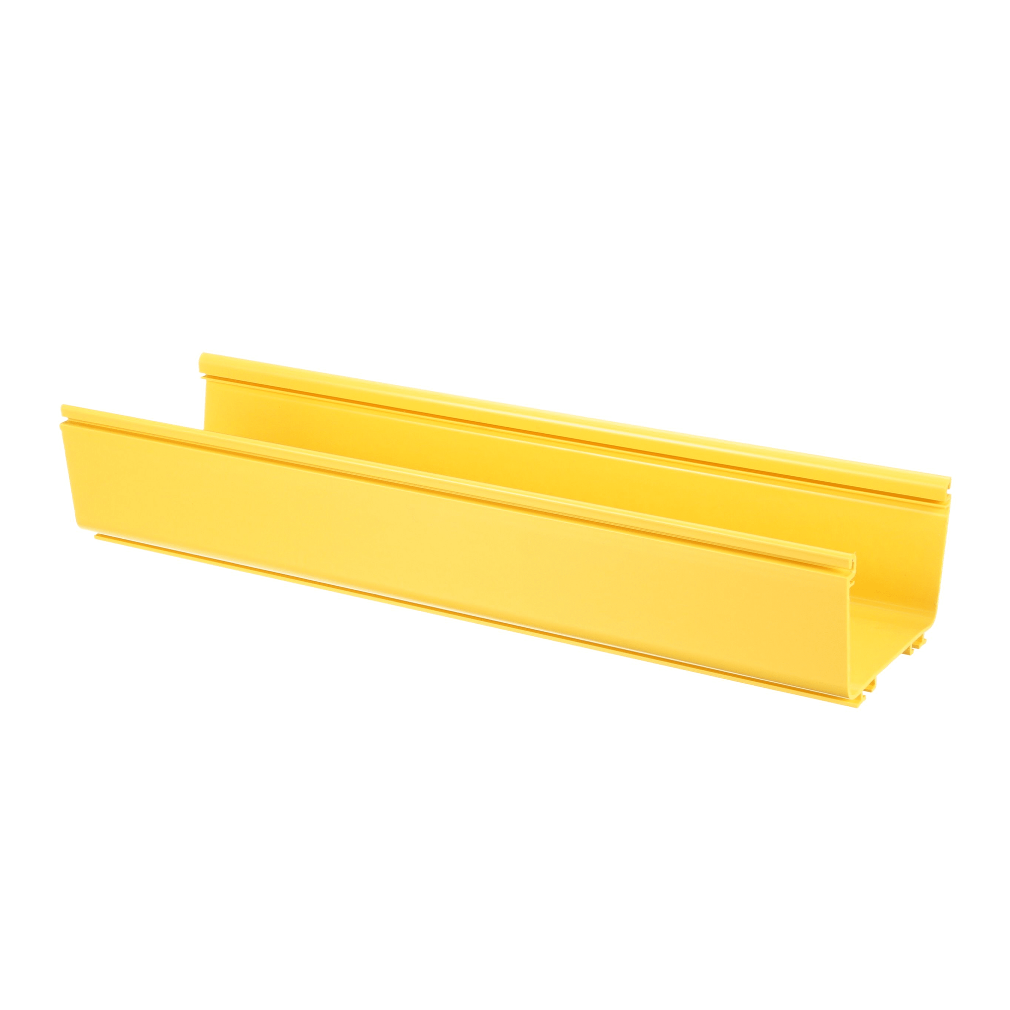 Canaleta para Cableado Estructurado / PVC Rígido / 6x4 Pulgadas / 3 m (9.8 ft) de Largo / Capacidad 3819 Cables / Color Amarillo