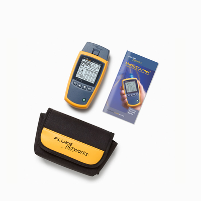 Verificador de Red MicroScanner2, para Comprobación de Redes de Voz, Datos y Video, con Pantalla LCD Retroiluminada
