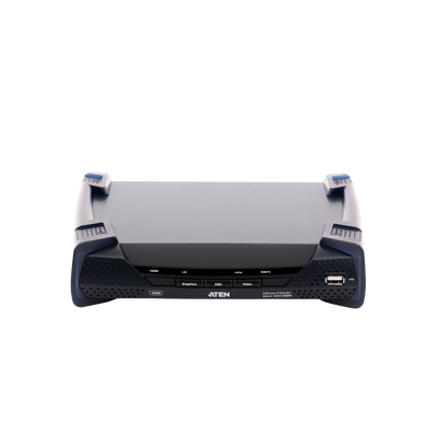 Unidad receptora extensora 4K HDMI KVM sobre IP
