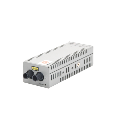 Mini Convertidor de medios de cobre a fibra MultiModo de escritorio 1000TX a 1000SX conector ST