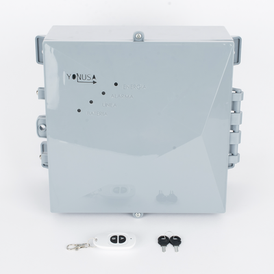Energizador 12,000Volts-1Joule/ 2500Mts Lineales de Protección / Control Remoto Incluido / Cercas Electrificadas