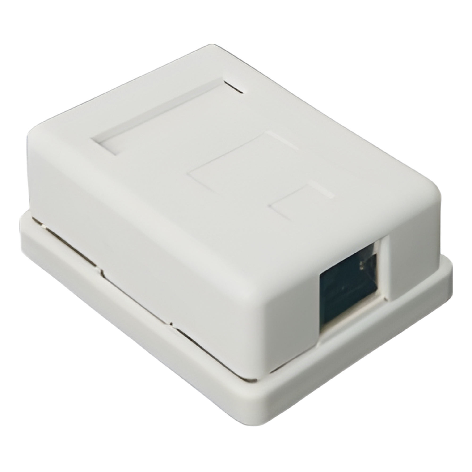 Caja de Pared con 1 Puerto Keystone, Incluye Jack STP Cat5e — LINKEDPRO BY EPCOM · SKU LP-WP-6036
