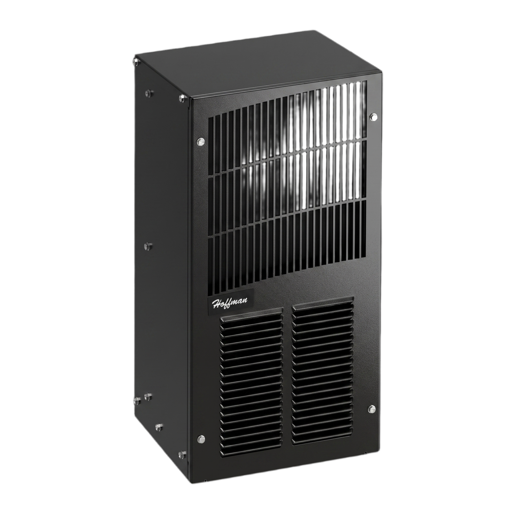Aire Acondicionado Compacto Para Exterior, Uso en Gabinetes de Telecomunicaciones de Grado Industrial, Frío T20, 2000 BTU, 115 Vca, de Acero, Color Negro