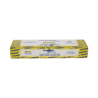 Taquete amarillo 7/32" para tornillos 8mm x 1" (100pzs) (1102-02100)