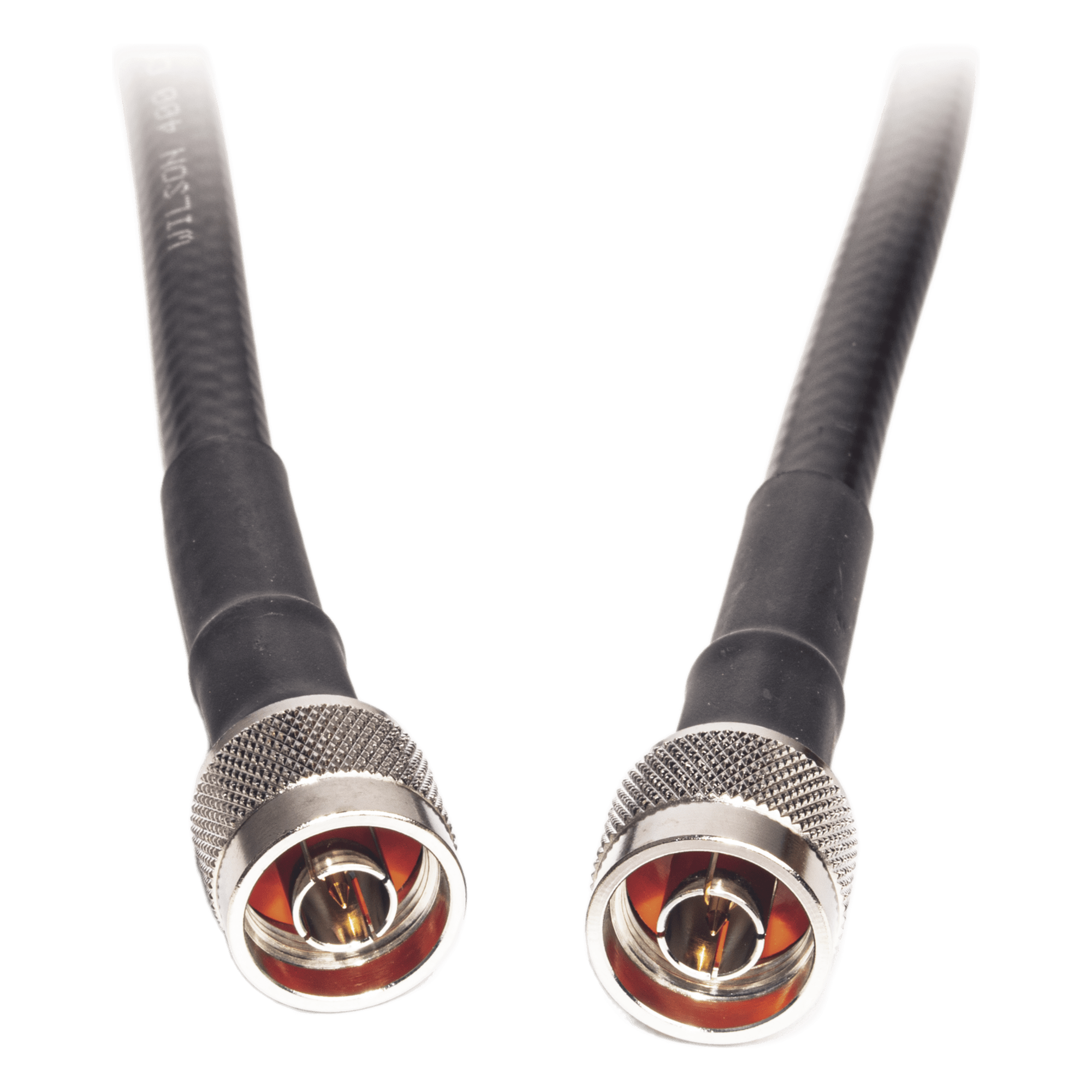Jumper Coaxial con Cable Wilson-400 | Conector N Macho en los Extremos | 60 Centímetros (23.62 Pulgadas) de Longitud — WILSONPRO / WEBOOST · SKU 952-302