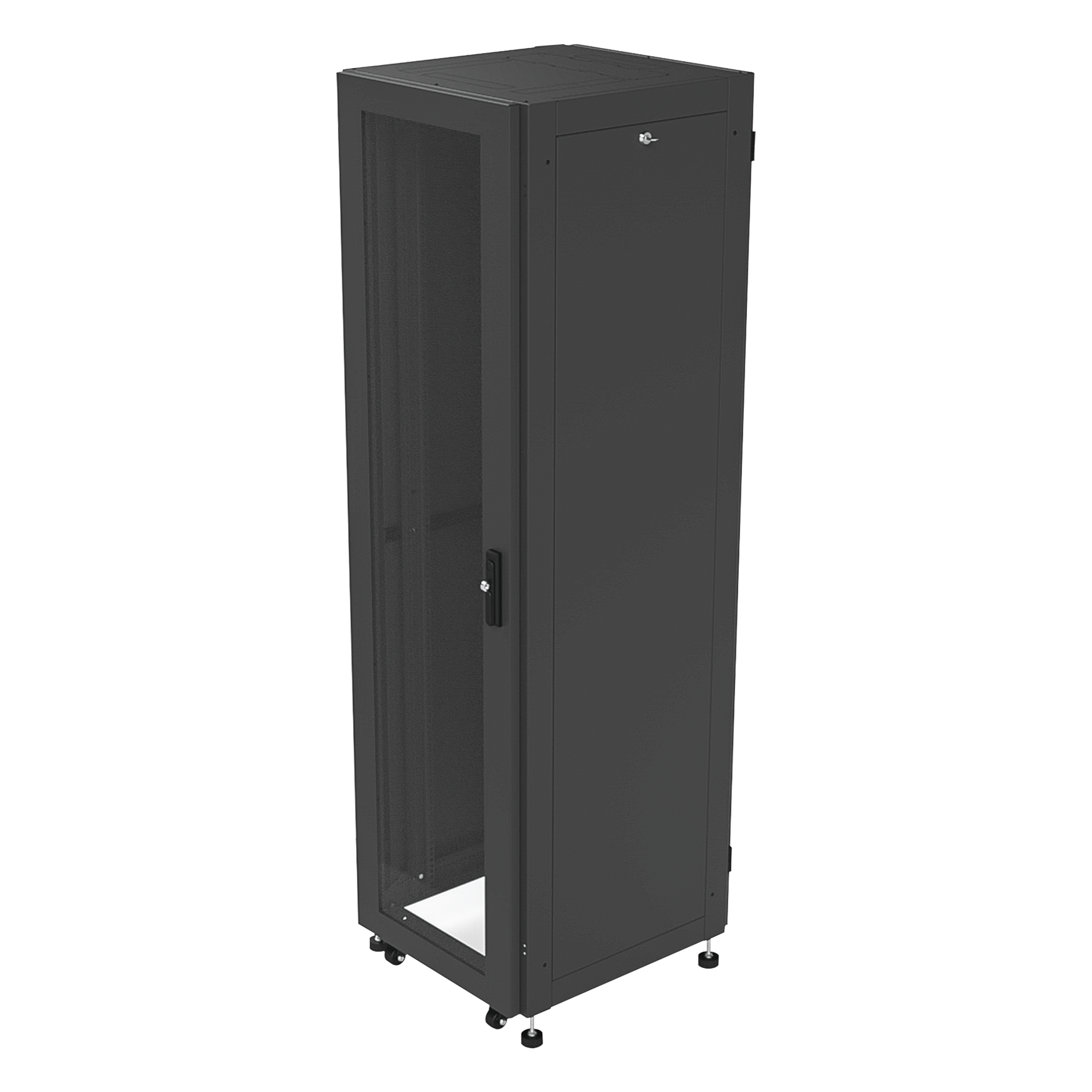 Gabinete para Telecomunicaciones Rack Estándar de 19", 42UR, 600 mm Ancho x 600 mm Profundidad. Fabricado en Acero, Se envía el Gabinete Armado. — LINKEDPRO BY EPCOM · SKU LP-6060-42U-R2