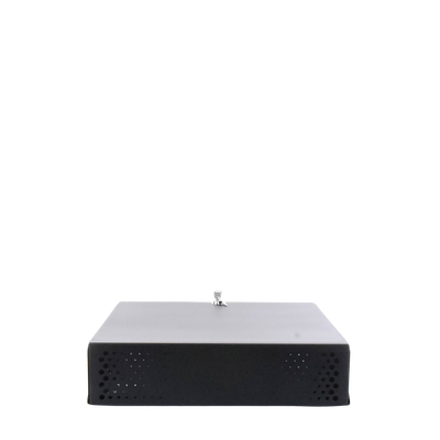 Gabinete Metálico para DVR/NVR. Tamaño Max. de DVR/NVR: 445 x 88 x 400mm (An.xAl.xProf.). Compatible con Fuente SLIM.