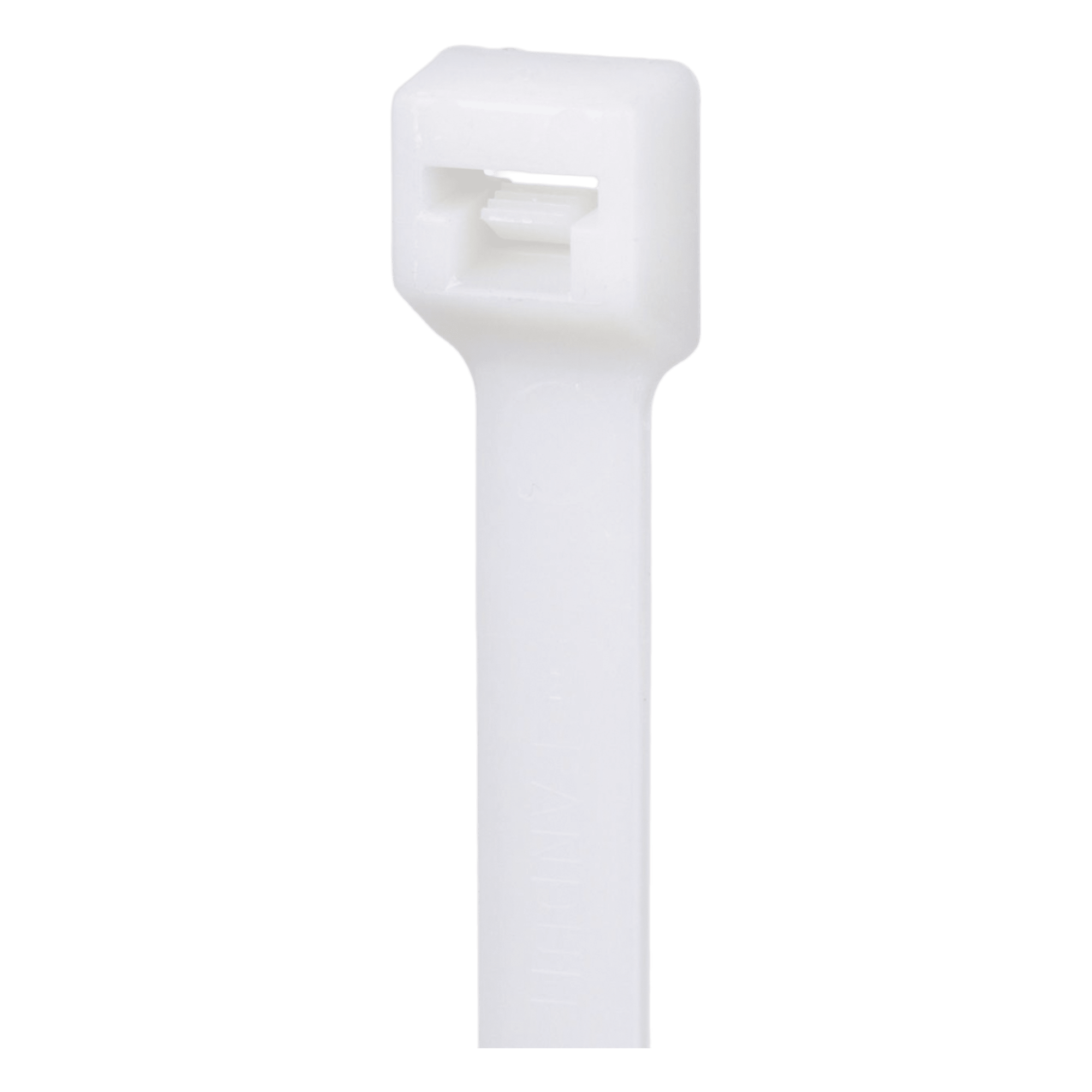 Cincho de Nylon 6.6 de Bloqueo, 188 mm largo x 4.8mm ancho, Color Natural, Interior, Paquete de 1000pz — PANDUIT · SKU PLT2S-M