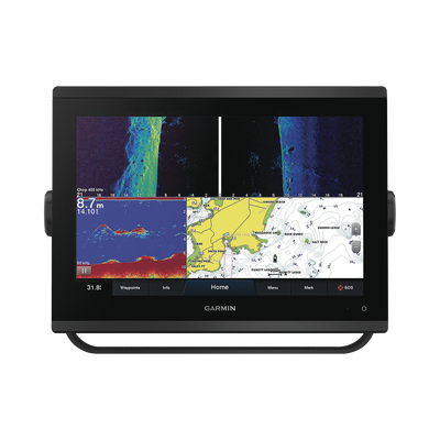 GPSMAP 1223xsv / Pantalla Táctil WXGA 12.1" / Resolución 1280x800 / GPS-GLONASS-Galileo / Compatible con NMEA 2000 y 0183 / Sonda CHIRP Integrada / ClearVü y SideVü / IPX7 / Alimentación 10-32 Vdc