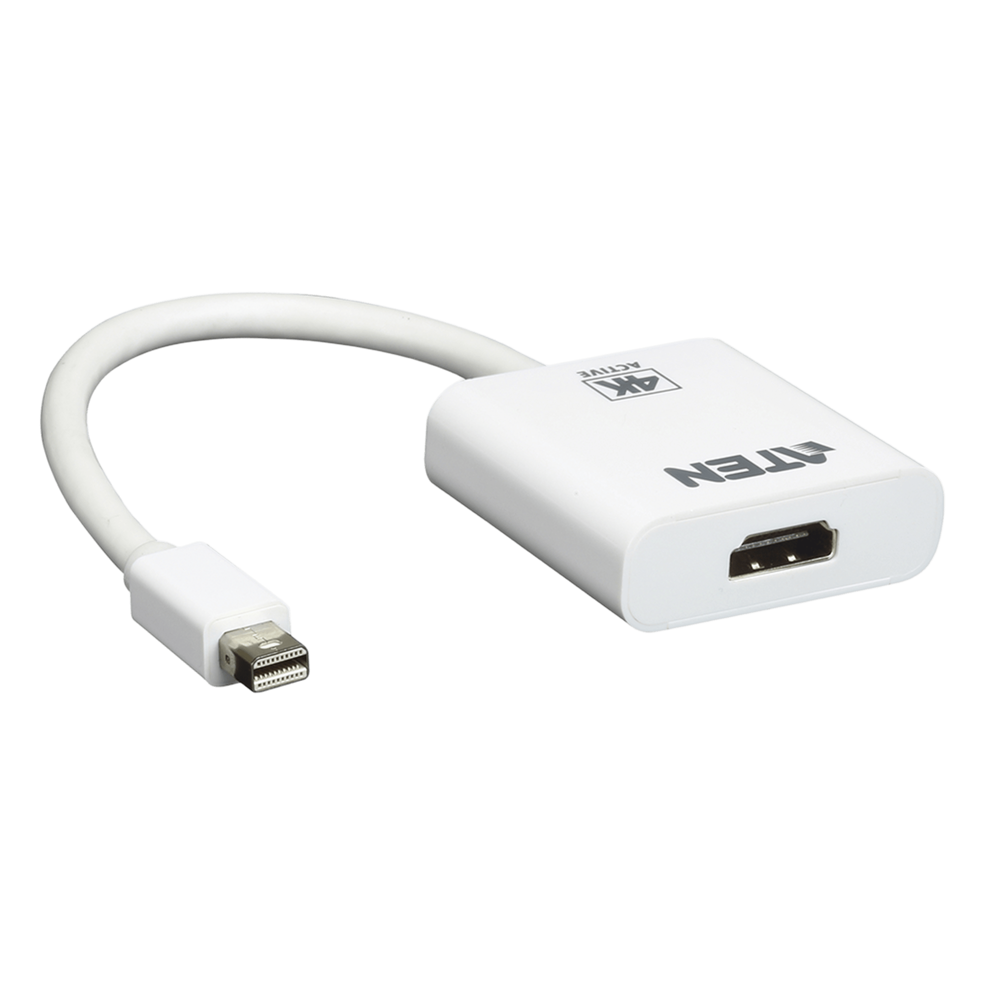 Adaptador activo de Mini DisplayPort a HDMI 4K | DisplayPort 1.2a | Compatible con audio — ATEN · SKU VC981