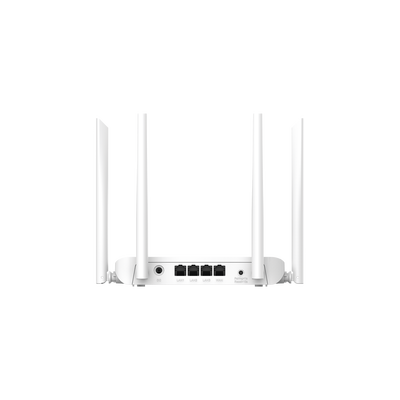 Home Router Inalámbrico Wi-Fi 5 Doble Banda, 1 Puerto Wan 10/100 y 3 Puertos Lan 10/100 Hasta 1,200 Mbps