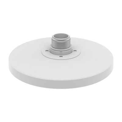 Adaptador tipo plato para Cámara Multisensor serie P necesario para usar accesorios de pared o techo, verificar lista de compatibilidad — HANWHA VISION · SKU SBP-250HMW