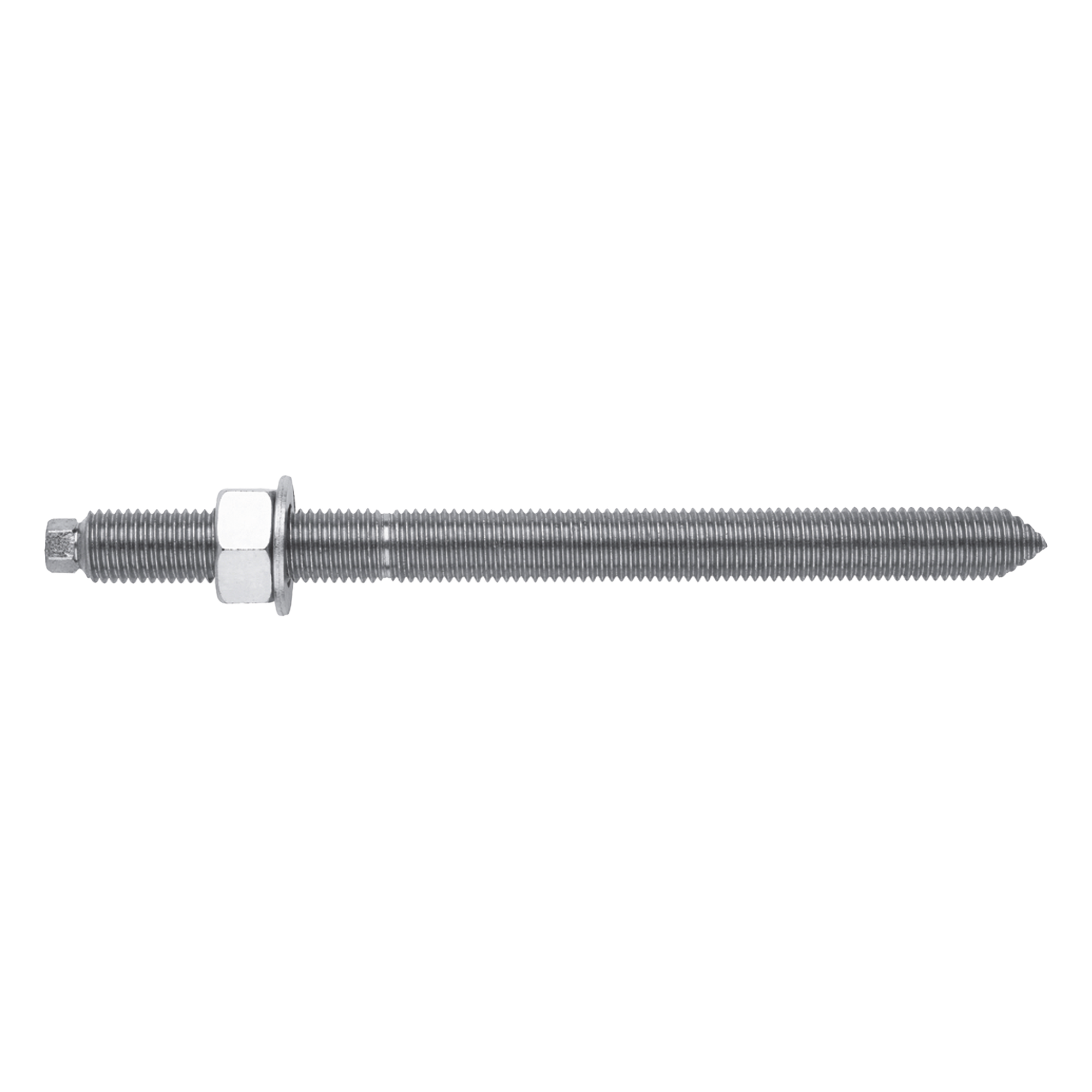 Esparrago químico galvanizado 20 x 260 mm. — INDEX · SKU EQAC-20-260