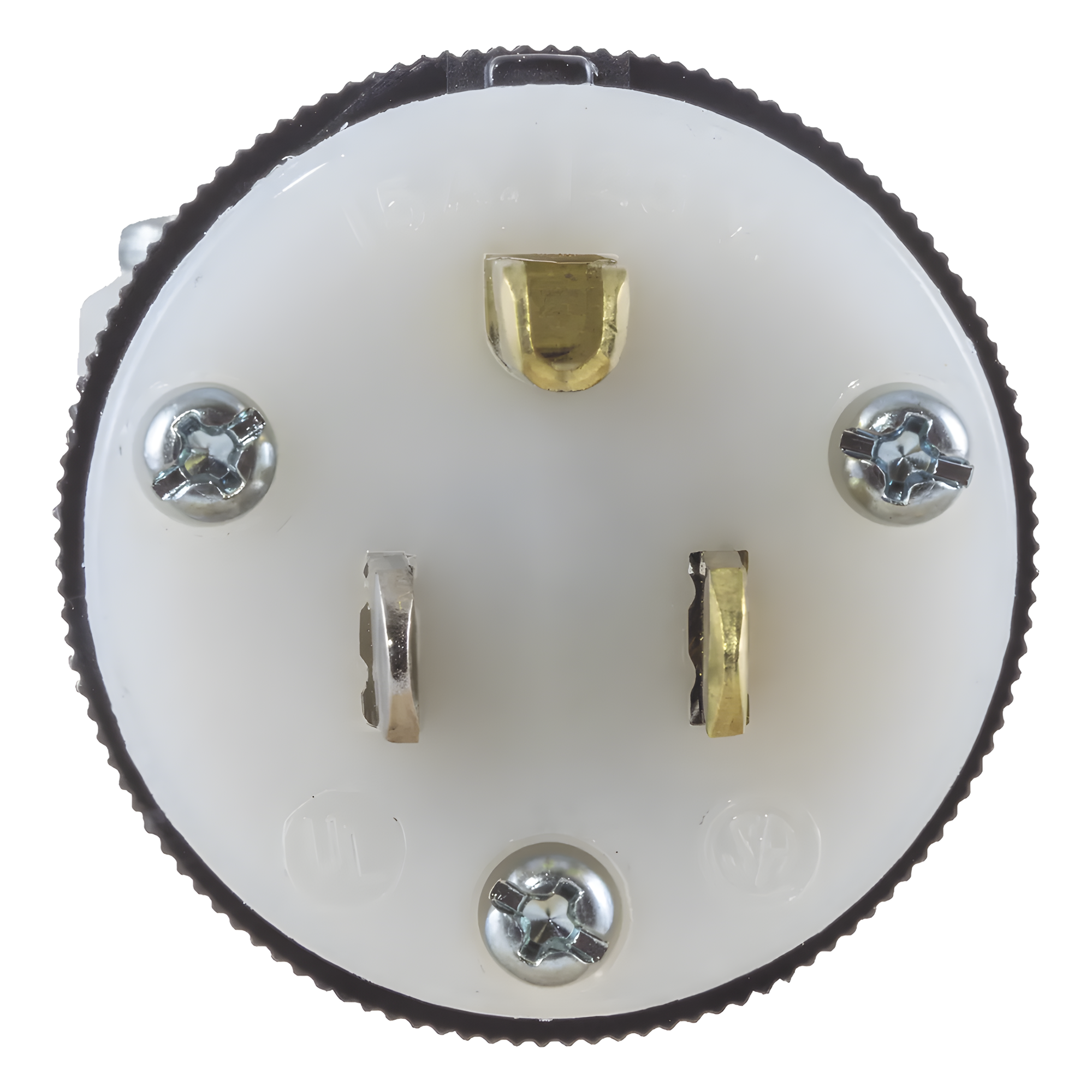 Clavija Entrada Recta/ 15A 125V/ 2 Polos 3 Hilos/ Nema 5-15P/ Grado Industrial- Comercial.