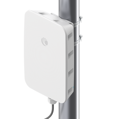 Punto de Acceso para exterior / cnPilot XV2-23T / WiFi 6 / Doble banda / Filtrado de Aplicaciones / hasta 256 clientes / gestión desde cnMaestro / IP67 / Hasta 2.4 Gbps