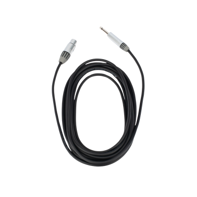 Cable de Audio | XLR 3 Polos Hembra a Plug 1/4 in mono | Conector Seetronic Serie M SCMF3 - MP2X | Longitud 3m