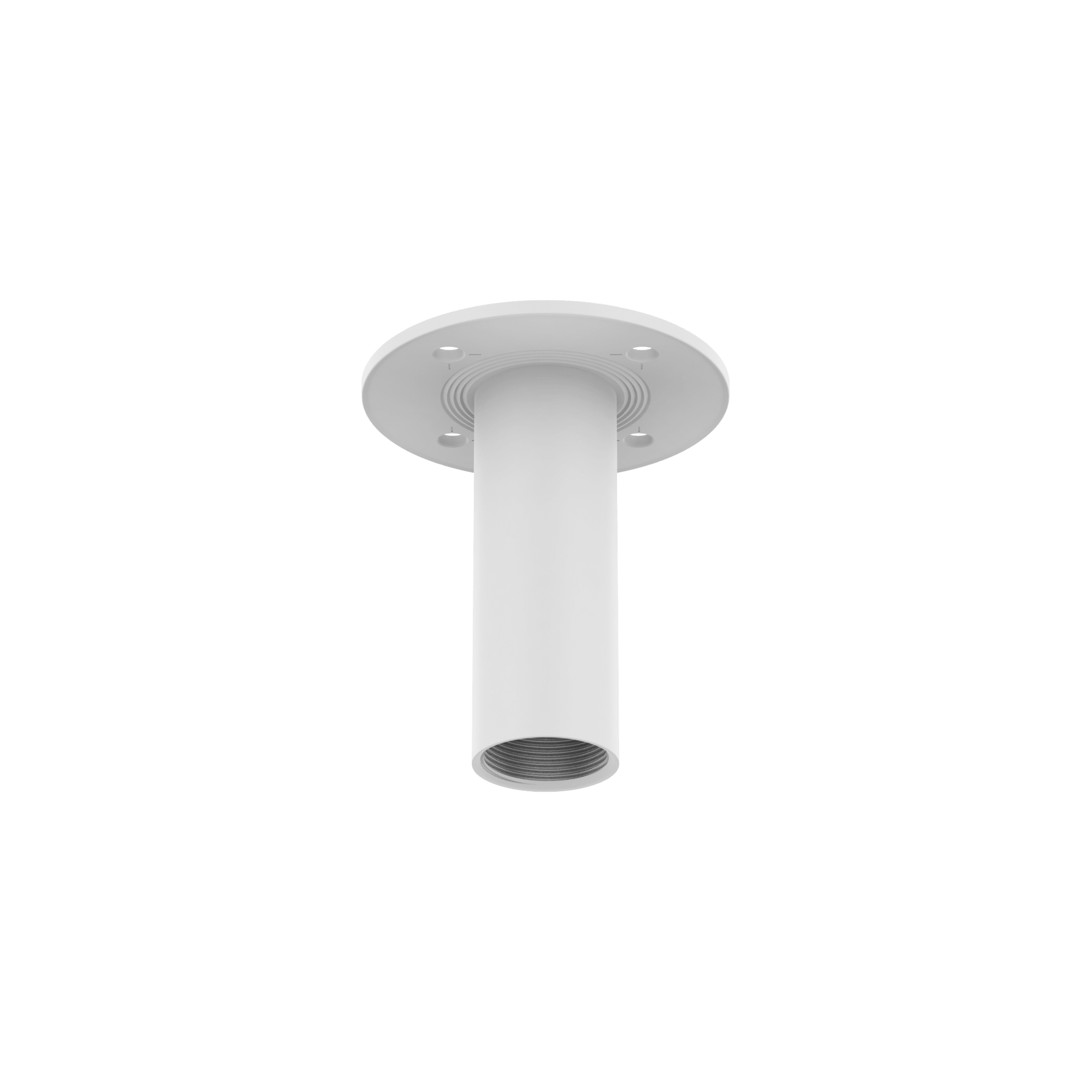 Tubo de Montaje en Techo SBP-150CMP / Aluminio / Ø54 x 150 mm / Peso 250g / Tornillo M6 / Compatible con Serie SBP / Certificaciones UL-CE-FCC-EAC