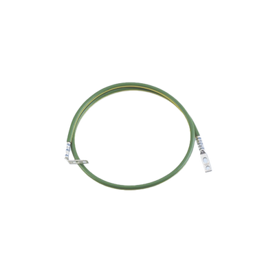 Jumper Para Aterrizar Equipos en Racks o Gabinetes, 6 AWG, con Terminal Doblada a 90 Grados, 0.60 m de Largo — PANDUIT · SKU RGEJ624PFY