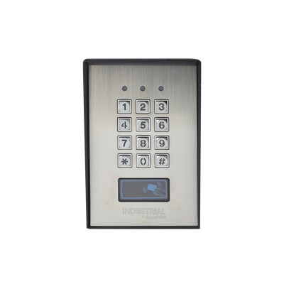 Teclado Exterior/Interior Antivandálico, 3 Relevadores, Salida Wiegand, 1200 Usuarios, Lector de Proximidad