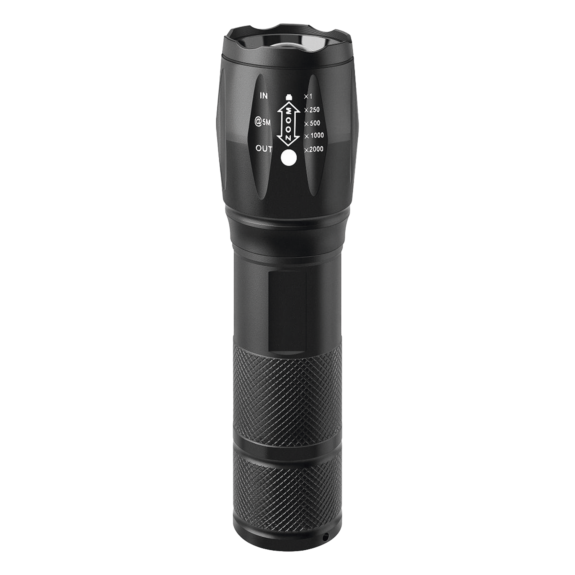Linterna LED de Aluminio, 800 Lúmenes, IPX4, Resistente al Agua